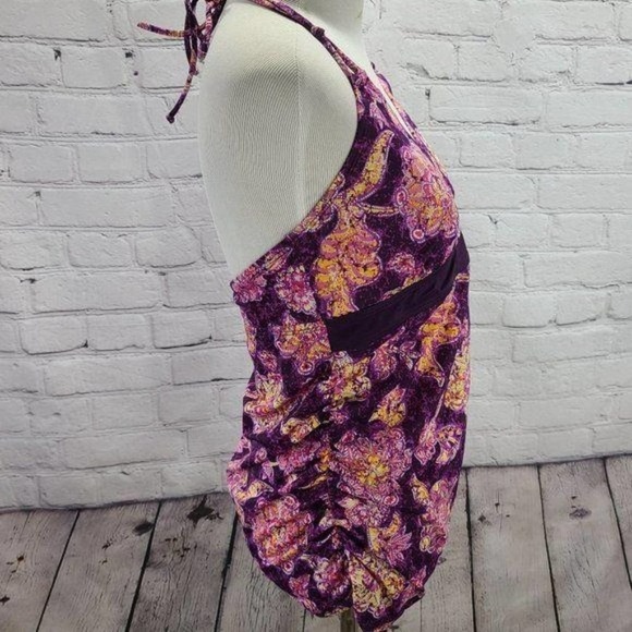 Motherhood Maternity Bathing Suit halter top - Picture 7 of 16